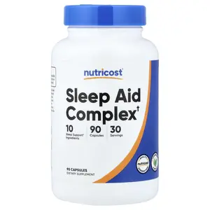 Nutricost Sleep Aid Complex , 90 Capsules Nutricost Sleep Aid Complex , 90 Capsules