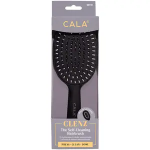 CALA Clenz: Self-Cleaning Hairbrush (Black)