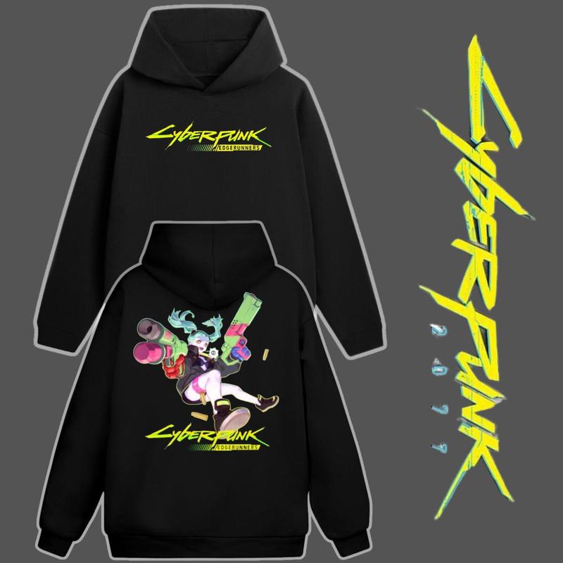 Cyberpunk 2077 Rebecca Best-loved Hoodie, Cyberpunk Shirt, Anime Clothings