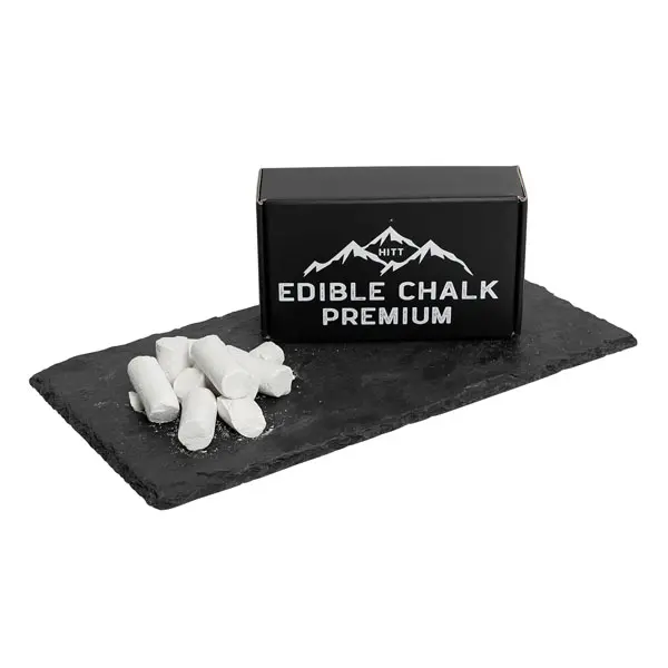 NEW!!! HITT Premium Belgorod Edible Chalk — Satisfying Crunchy Chalk Bars for Eating, PICA Cravings and ASMR Food Content Creators — Organic, No Additives, No Impurities PICA Alternative Snack — 7 oz / 200 g