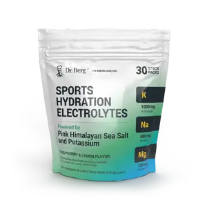 Sports Hydration Electrolytes with Pink Himalayan Sea Salt - Raspberry Lemon - 30 Servings Supplement Dietary Healthcare Fitness Sports Hydration Electrolytes with Pink Himalayan Sea Salt - Raspberry Lemon - 30 Servings Supplement Dietary Healthcare Fitness