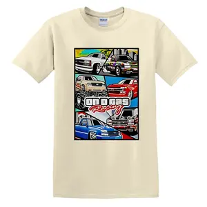 Ondgas Racing Edition Graphic T-Shirt, Ondgas Racing Merch, Trending for Men Streetwear Cotton Breathable