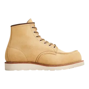 Men's Red Wing Heritage Classic Moc Closed Boots - Hawthorne Abilene Leather, Soft Design Footwear Shoe