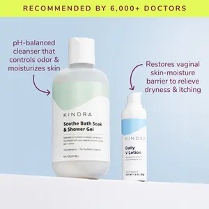 Kindra | Ultimate V Relief Bundle - pH-Balanced Body Wash & Intimate Moisturizer