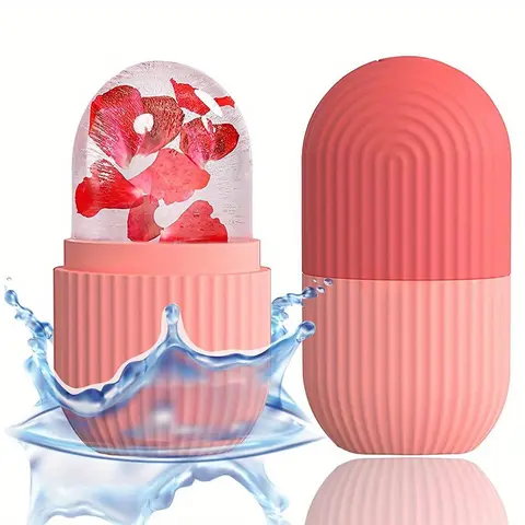 Ice Face Roller, Cold Roller, DIY Face Massage Roller, Facial Ice Roller for Face, Eyes & Joints, Ice Compress Skin Care Tool for Women & Men
