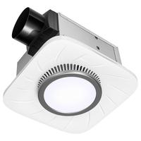 110CFM Exhaust Fan & Cool White Light & 1.0 Sone