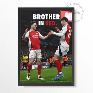 DICH-ArsenalBrotherinRed Poster - Unframed #10112