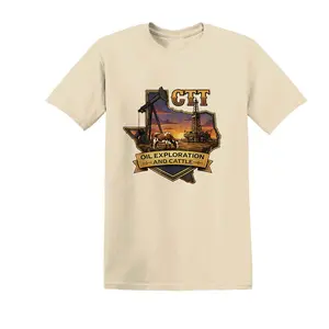 CTT Oil Exploration & Cattle Company Texas T-Shirt Sweatshirt Hoodie Unisec Fabric Cotton