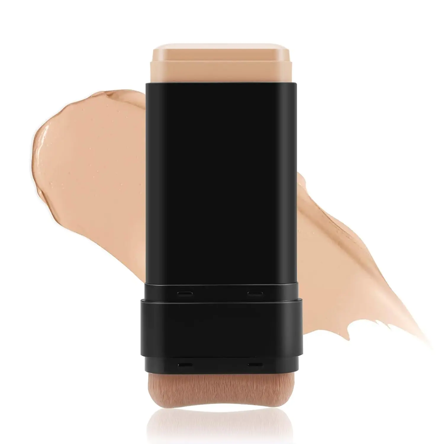 Full Coverage Foundation Stick, Cream Foundation Makeup With Brush, Longwear Concealer And Contour Stick With Matte Finish To Cover Blemishes outfit
