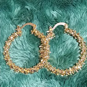 Arracadas / argollas earings en Oro Laminado