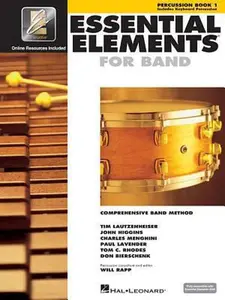 USED-Essential Elements for Band - Percussion/Keyboard Percussion Book 1 with Eei (Book/Online Audio) by Tim Lautzenheiser (Paperback)