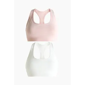 H&M 2-pack Seamless Sports bras with DryMove™