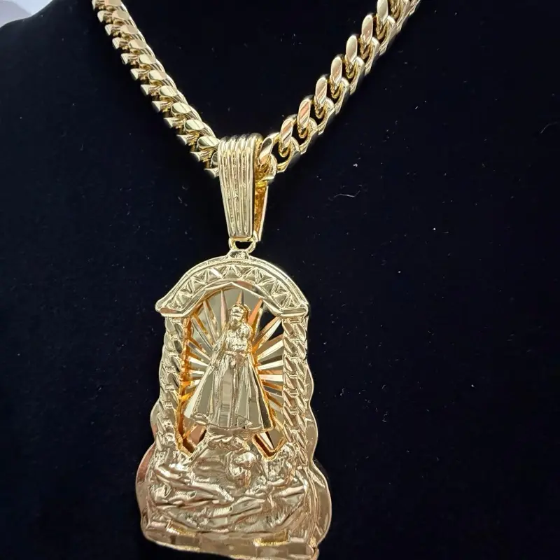 14k Gold Bonded Pendant ONLY - Virgin