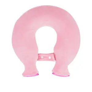 U-Shaped Neck Hot Water Bag with Soft Outer Cover, 1400ML Large Capacity, Heat Therapy Pain Relief, Warmth for Cold Weather