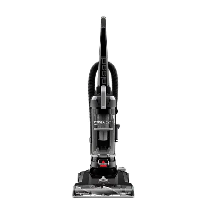 BISSELL PowerForce Helix, Bagless, Upright Vacuum, Pet Friendly, Helix Dirt Separation System, Lightweight, 4364, Gray & Black