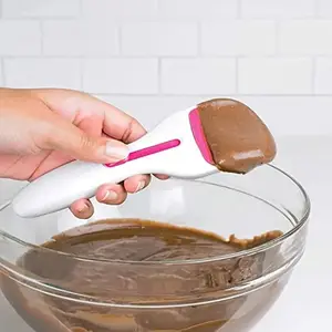 Cupcake Batter Scoop for Baking, One-click Batter Dispenser Scoop with Portion Control for Cupcake & Muffin Baking, Ideal for All Bakers, Bakeware, Baking Utensils, Kitchenware