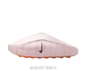 Pale Pink Breathable Foam Athletic Recovery Slide