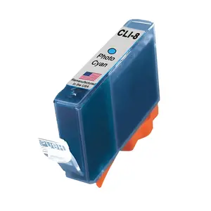 U.S. Remanufactured for Canon CLI-8PC Photo Cyan Ink Cartridge