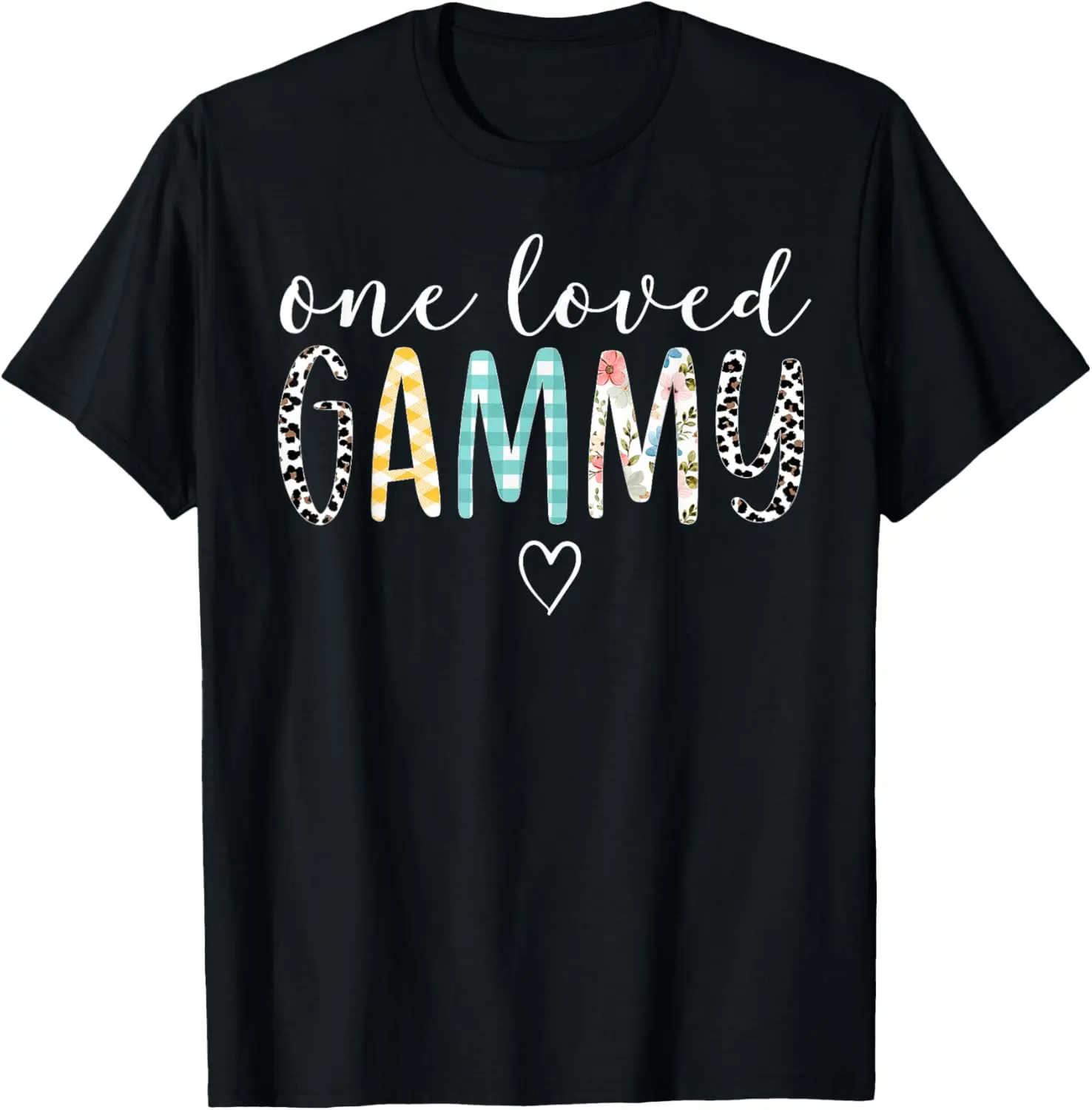 Women's 100% Cotton Short-Sleeve Crewneck Tee - Pure Cotton Casual Wear, Stretch Fabric Tropical Print Top, Ideal Mother's Day Gift for Gammy, Flattering Fit