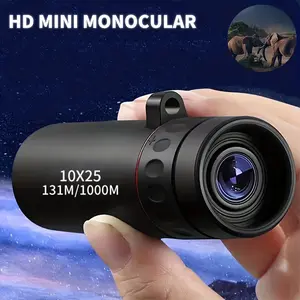 2025 popular telescope high power high definition low light night vision monocular lens mobile phone camera portable outdoor