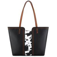 Cow Print Black