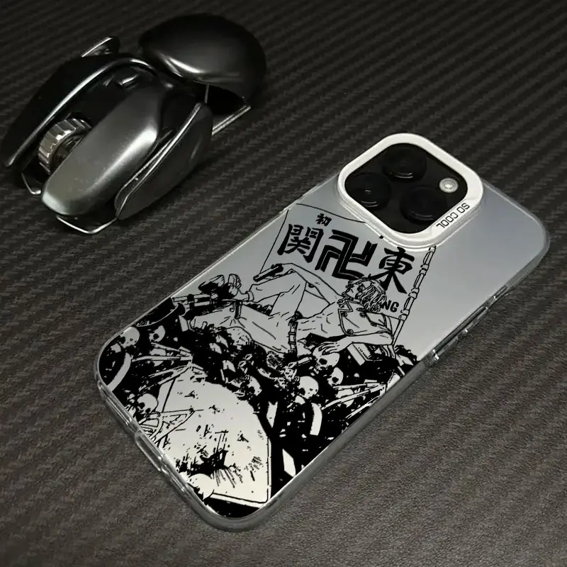 Tokyo R-Revengers Anime Smartphone Case for iPhone 11-17 - Stylish, Durable Compact Handheld Cellphone Accessory, Christmas Gift with Protection & Trend Blend