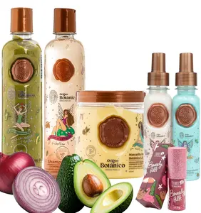 Ritual Botanico - Botanical Ritual – Hair Growth and Strength Combo: Onion Shampoo with Argan Oil + Intensive Plex Treatment + Botanical Bomb Mask + DUO Heat Protectant + Gift (5-Piece Kit)