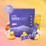 Nello Supersleep Nighttime Sleep Support Drink Mix, 20 Travel Packets, KSM-66 Ashwagandha, Maizinol, L-Glycine, Magnesium Glycinate, Melatonin-Free
