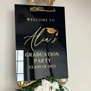 Custom  Graduation Welcome Sign | Arabic Grad Sign | Graduation party decal | Custom Grad party vinyl