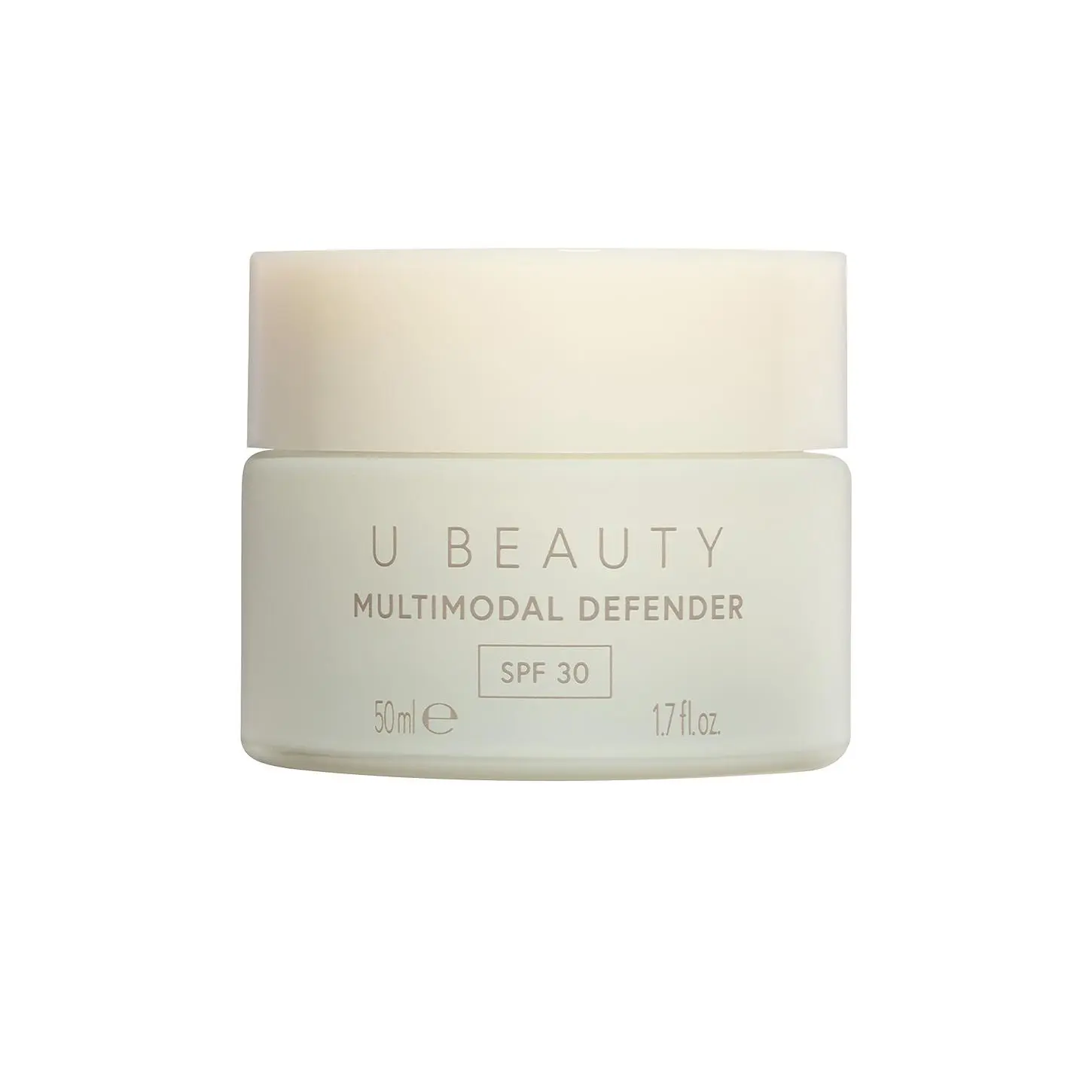 U Beauty The Multimodal Defender Daily Facial Sunscreen - SPF 30, Hypoallergenic Capsule Hydrator with Glycolic Acid & Mandelic Acid, Brightening Facial Care Product, Sunscreen for Face, Targets Discoloration