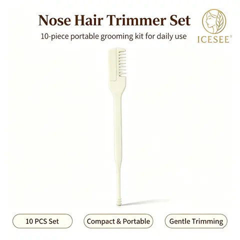 ICESEE 5-in-1 Green Tea Oral Care Kit for Adults - 26pcs Gentle Daily Set with Soft Bristles Oral Grooming Brush Toothbrushes, Floss, Tongue Scraper, Toothpick - Compact Lightweight Mint Fresh Breath At Home Dental, Business Trip Essentials