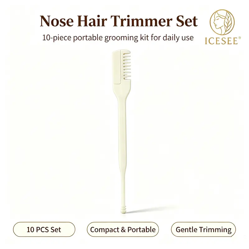 ICESEE 5-in-1 Green Tea Oral Care Kit for Adults - 26pcs Gentle Daily Set with Soft Bristles Oral Grooming Brush Toothbrushes, Floss, Tongue Scraper, Toothpick - Compact Lightweight Mint Fresh Breath At Home Dental, Business Trip Essentials