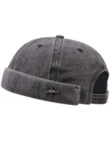 2025 Fashion New X Label Borderless Hat Trendy Street Dance Hip Hop Hat Outdoor Leisure Cycling Skateboard Hat Daily Wear Decoration Landlord Hat Male Female Same Style Dome Guapi Hat Cap