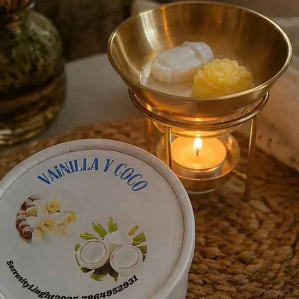 coconut ,vainilla ,wax melts