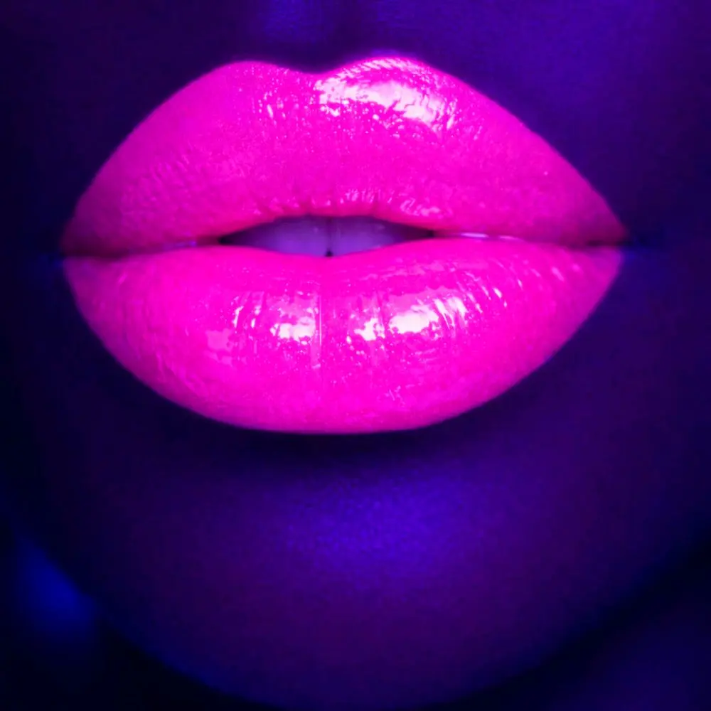 Rage of Roses - Rave Glo - UV Lip Gloss - Electric Rose