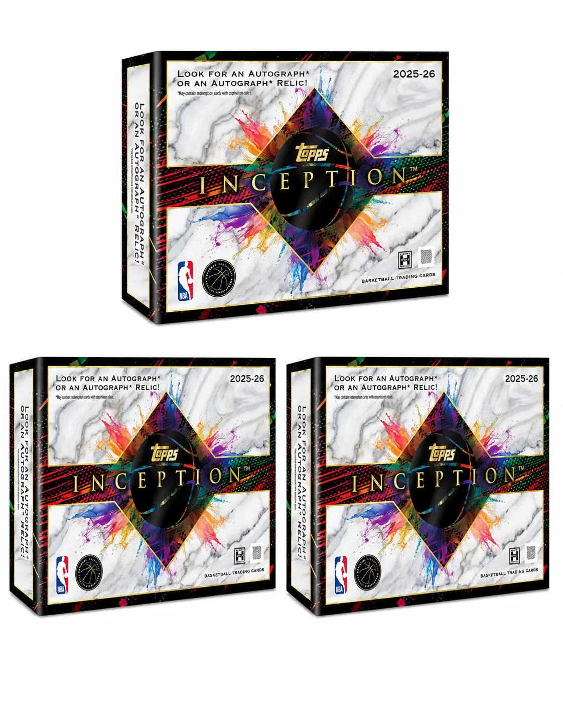 Break #981 - (3) TOPPS INCEPTION BASKETBALL HOBBY BOX BREAK - CHASE 1/1 AUTOS, RELICS, AND EXCLUSIVE RPAs!!