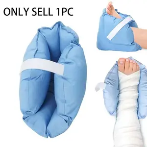1pc Heel Cushion Protector Pillow for Pressure from Sores And Ulcers, Foot Pillow, Adjustable Size, Heel Protector Pad Foot Pillow Pressure Ulcer Foot Support Boots, Ankle Pillow for Bed