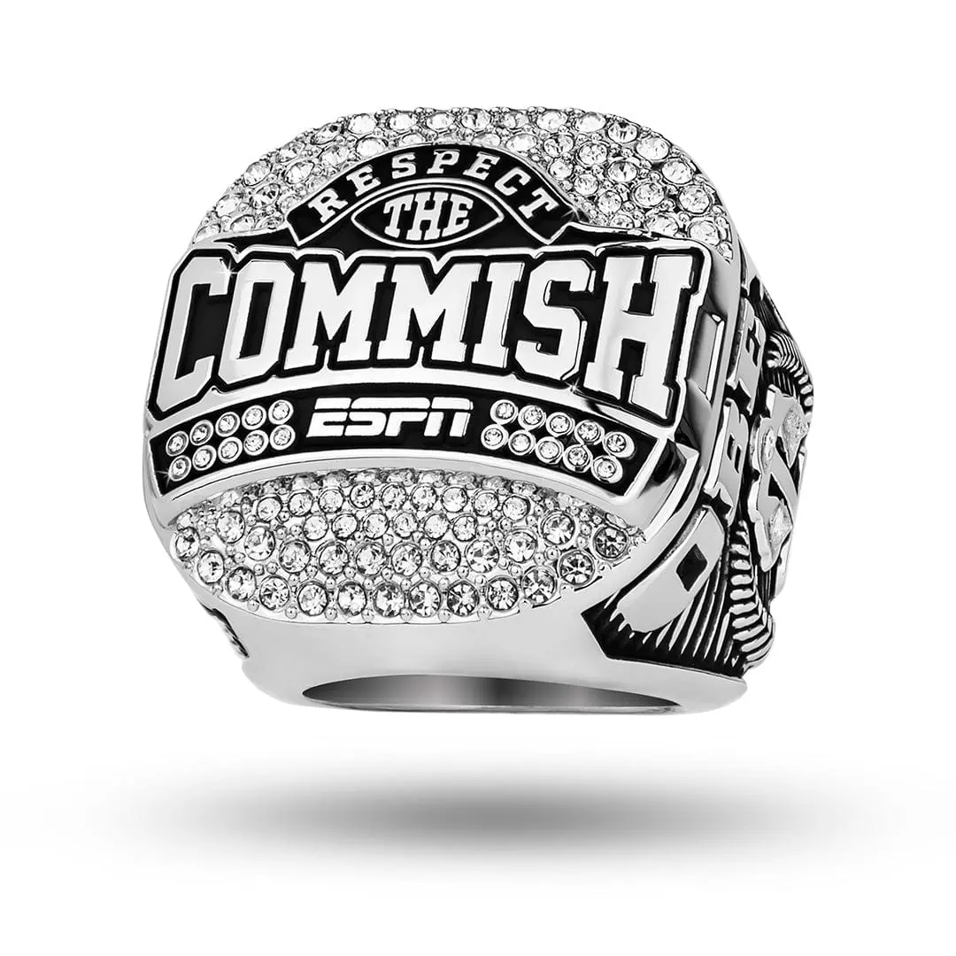 ESPN Respect the Commish Championship Ring