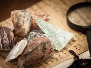 Mixed Stones Untumbled 1 lb