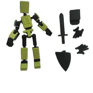 Mini Titan 13 figure with accessories. 3D printed