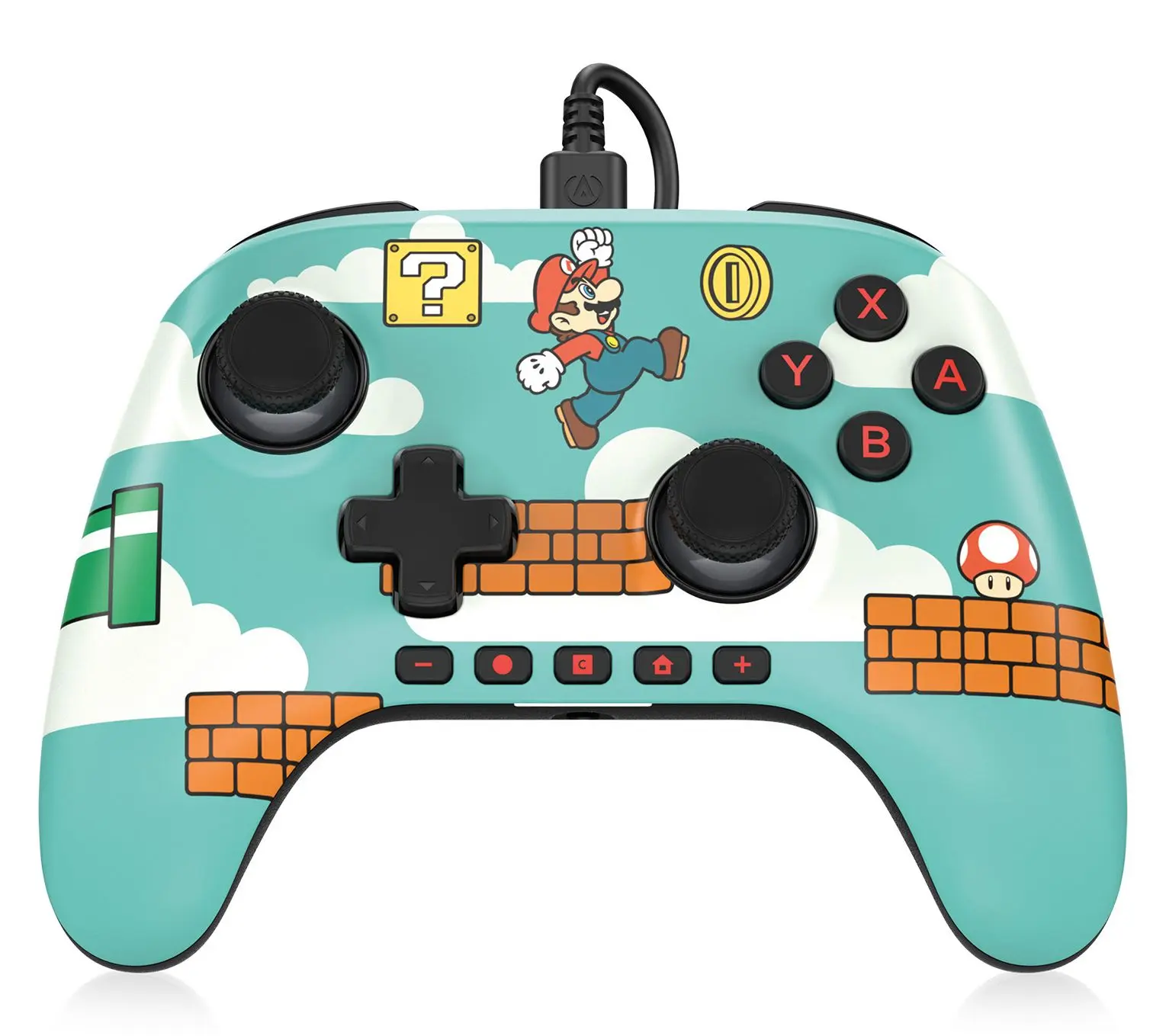 PowerA Advantage Wired Controller Mario Time for NSW 2 PowerA Advantage Wired Controller Mario Time for NSW 2