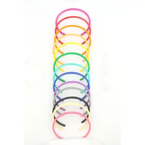 Wide Enamel Cuff Bracelet, Colorful Arm Stack, 5mm, 1 Bangle