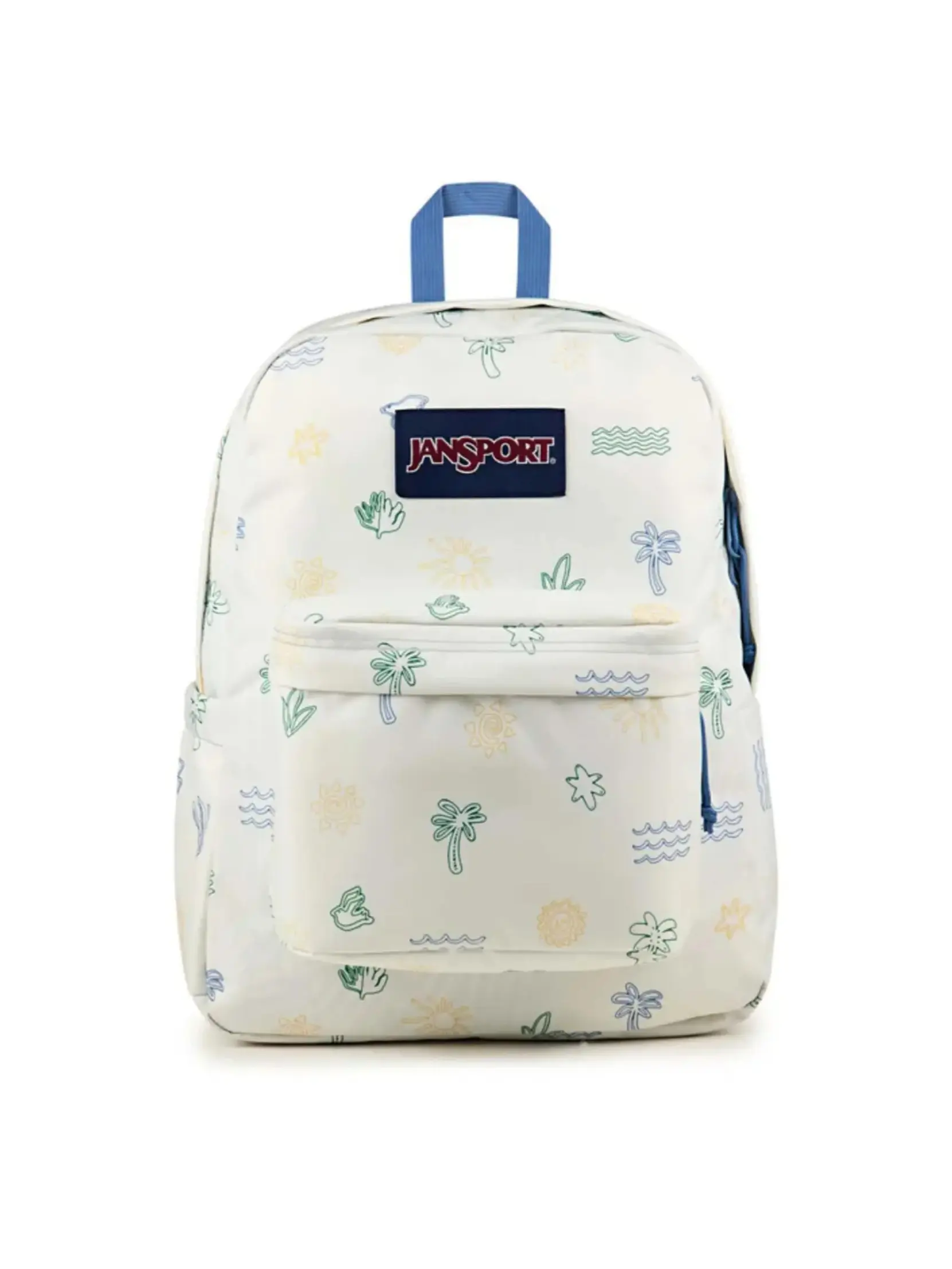 JanSport Big Student Backpack - Suede Bottom Letter Patch Large Capacity Daypack with 15" Laptop Compartment & Side Water Bottle Pocket for College