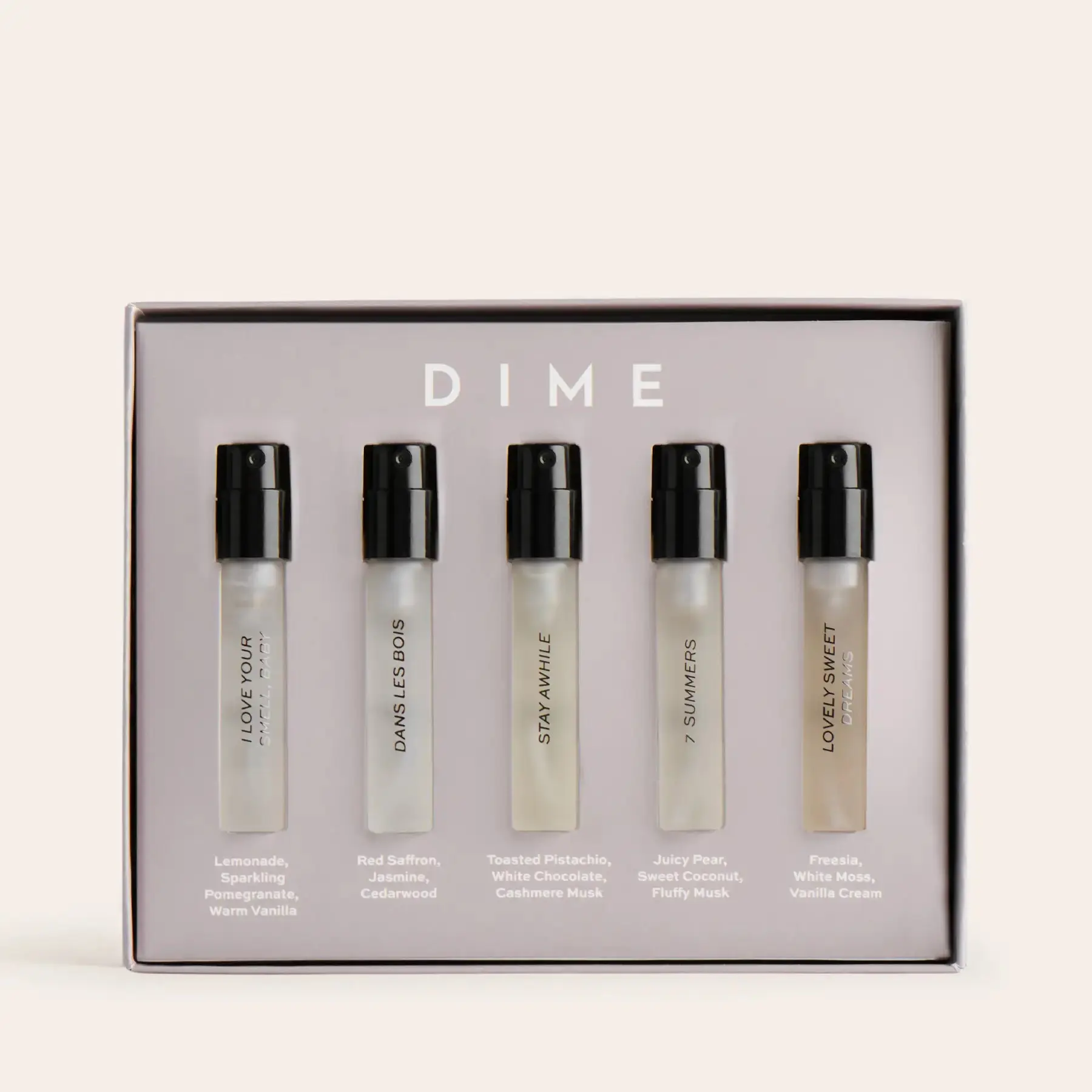NEW DIME Best-Sellers Perfume Sample Kit