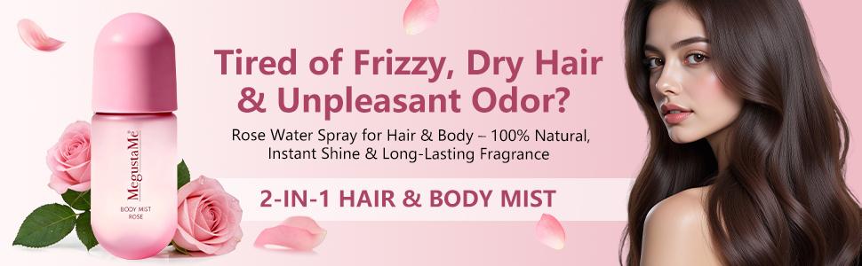 MegustaMe Rose Hair Perfume