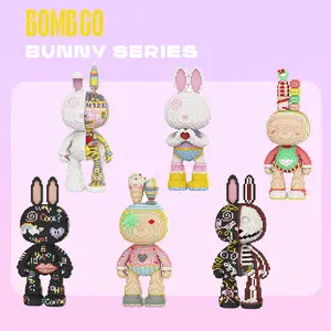 【BOMBGO】Rabbit Building Block,Size-Large,7000 pcs,Rabbit Toys,Birthday Gift,Christmas Gift,Educational Building Blocks,Trend Decoration,Cool Gifts,Brick,Family Bonding BlackFriday