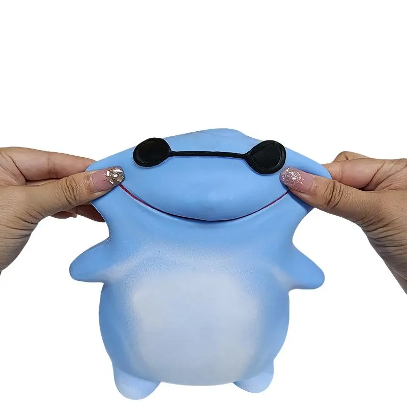 Shark Squeeze Toy Slow Bounce Stress Relief Fidgeting, Portable Multi-Scene Venting Toy, Tpr Material, Perfect for Anxiety Relief, Squishy Fidgets
