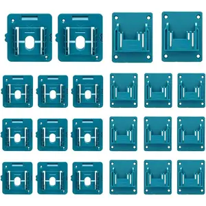 11 count Tool Holders and 11 count  Holders,Wall Mount for Makita 18V,Compatible with Makita 18V Drill Tool and 18V (with Screws)