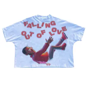 Retro Broken Heart Aesthetic Cropped Graphic Tee