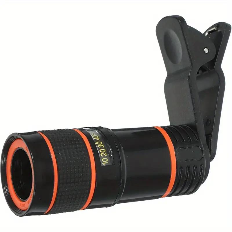【CLEARANCE SALE】  Summervibes 8X Zoom Phone Camera Lens HD Telescope Clip-On for iPhone Android | Portable Travel Photography Gift
